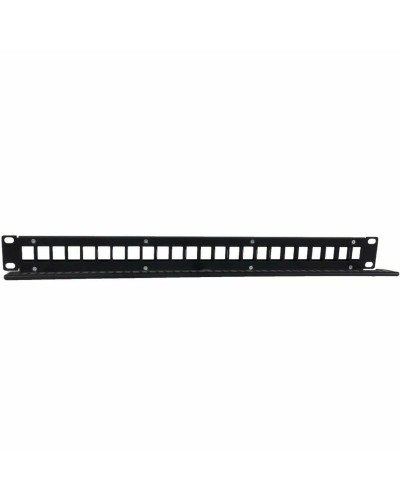 Phasak Patchpanel 24 Port Cat.6 UTP - 19" Rack-Panel für Verkabelung
