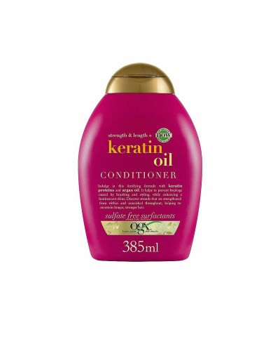 Hiusten putoilua ja katkeilua ehkäisevä hoitoaine OGX 97752 Keratiini 385 ml