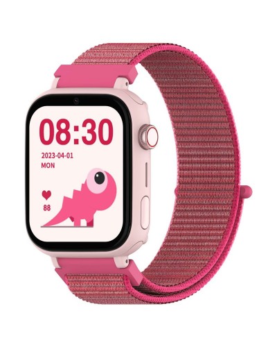 DCU KIDS PRO Smartwatch for Children Black Pink - GPS, Calls, SOS
