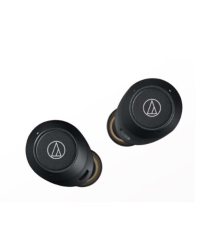 Audio-Technica ATH-CKS30TW+BK: Auriculares Bluetooth de Bajos Profundos - Negro
