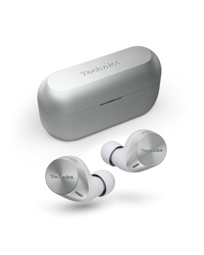 Technics EAH-AZ60M2 Bluetooth In-Ear Kopfhörer Silber, Geräuschunterdrückung & Hi-Res

