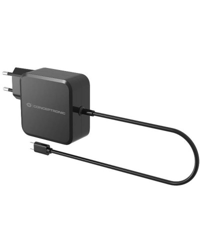 Conceptronic USB-C Charger 100W Black - Fast Charging Wall Charger
