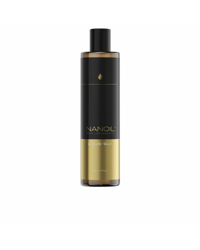 Nanoil Shampoing Micellaire Soie : Contrôle des Frisottis, 300ml - Cheveux Lisses
