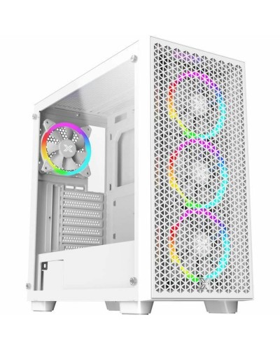 XIGMATEK Gaming G Pro Arctic: White ATX PC Case - Gaming Design
