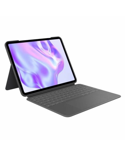 Tabletin kuori Logitech iPad Pro Musta Harmaa Grafiitinharmaa AZERTY QWERTY Qwerty US