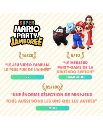 Jeu vidéo pour Switch Nintendo Super Mario Party : Jamboree