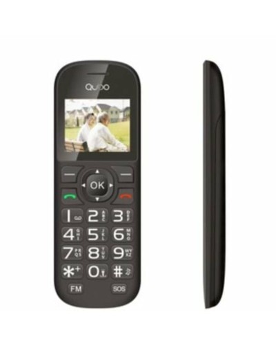 Mobiltelefon för seniorer Qubo D-1803BK 1,75"