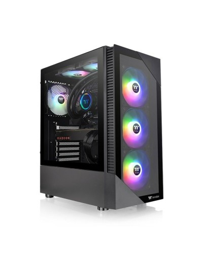 Thermaltake View 200 TG ARGB Black - ATX Mid-Tower PC Case Tempered Glass

