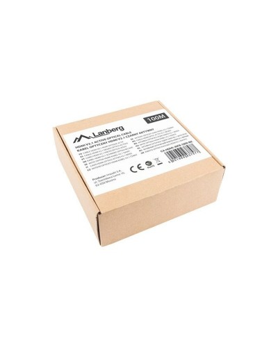 HDMI-Kabel Lanberg CA-HDMI-30FB-1000-BK Zwart 100 m