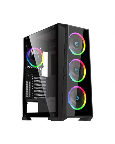 PC Gehäuse Desktop ATX Hiditec CHA010054 - Gaming Tower Schwarz
