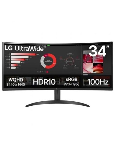 Monitor LG 34WR50QK-B Wide Quad HD 34" 100 Hz