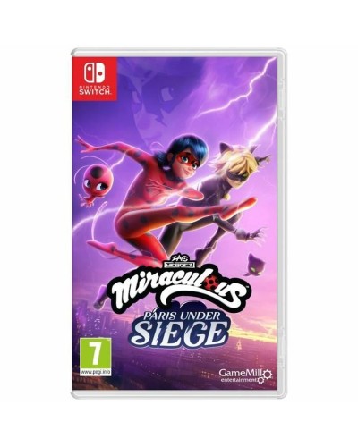 TV-spel för Switch Just For Games Miraculous Paris Under Siege