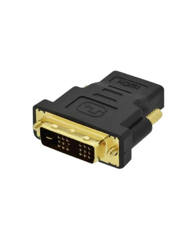 Ewent Adaptador DVI a HDMI EC1370 Negro - Conversión de Video Digital
