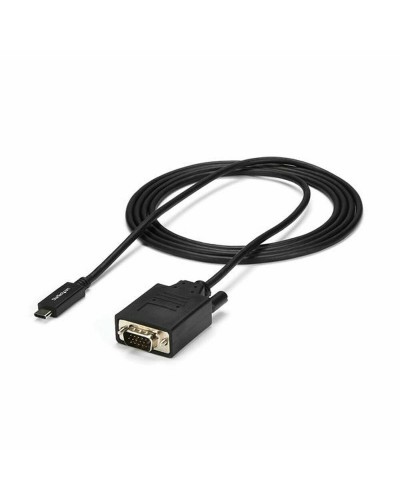 Startech USB-C auf VGA Kabel 2m Schwarz - HD Videoübertragung
