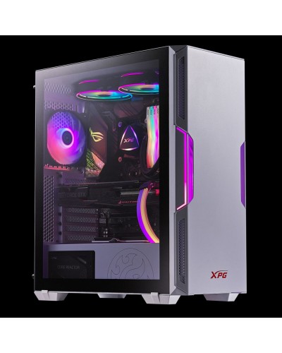 XPG Starker White: ATX/Micro-ATX ARGB Gaming PC Case - Optimized Airflow
