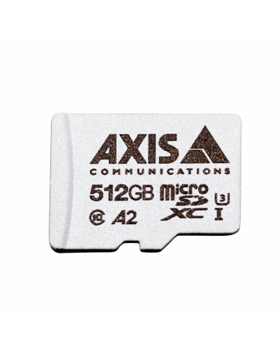 Axis Tarjeta Micro SD 512GB con Adaptador - Alta Velocidad para Videovigilancia
