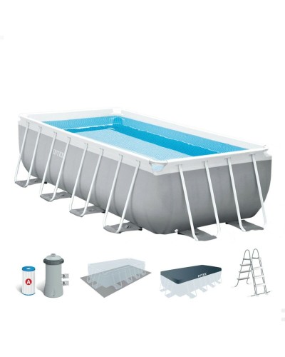 Piscine Rectangulaire Intex Ultra XTR Frame 488x244x107 cm - Démontable
