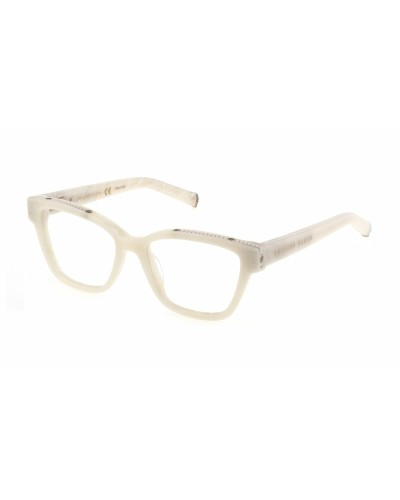 Philipp Plein VPP034S: Damenbrille Gold/Schwarz Ø53mm - Elegant & Raffiniert
