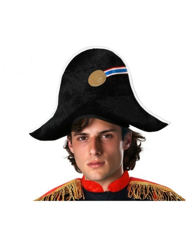 Sombrero Pirata Negro con Calavera - Disfraz para Adultos y Niños
