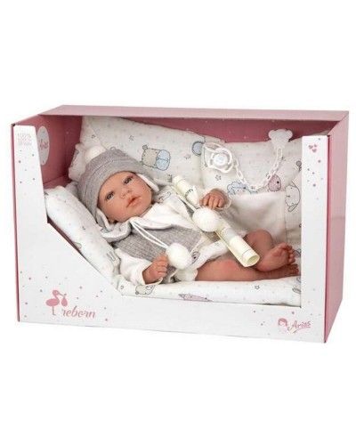Arias Bambola Reborn Vega 40cm - Realistica per Bambini
