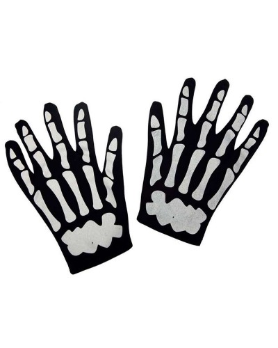 My Other Me Skeleton Gloves Child - One Size - Halloween Costume
