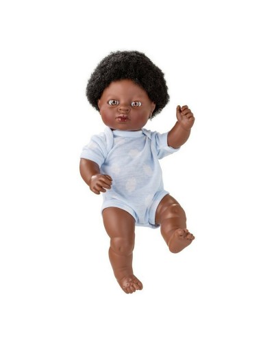 Babypop Berjuan Newborn 38 cm Afrikaanse (38 cm)