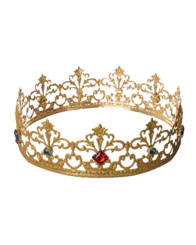 Mon Autre Moi Couronne Roi Mage Dorée - Taille Unique M - Accessoire de Costume
