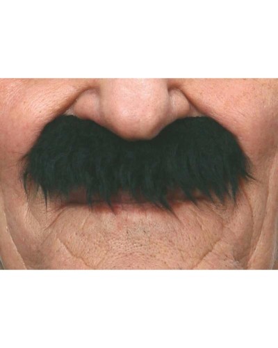 My Other Me Fake Black Mustache - Halloween Costume Accessory
