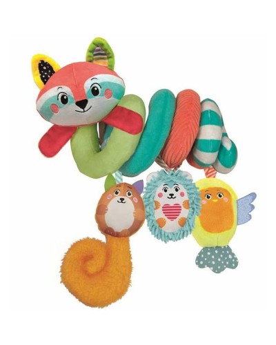 Clementoni Activity Spiral: Animal Toys for Stroller/Crib - 30cm

