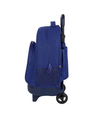 Schulrucksack mit Rädern F.C. Barcelona Rot Marineblau 33 X 45 X 22 cm