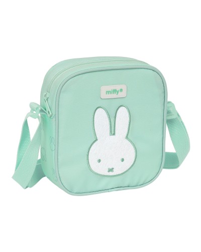 Miffy Umhängetasche Mint - 16x18x4cm - Damen-/Mädchen-Schultertasche
