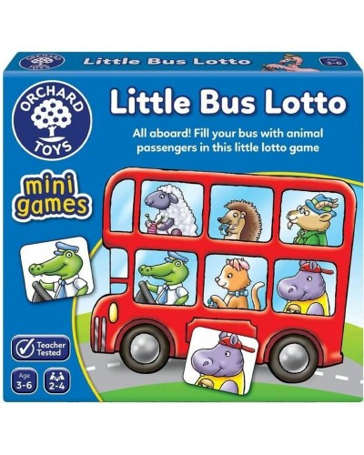 Utbildningsspel Orchard Little Bus Lotto (FR)