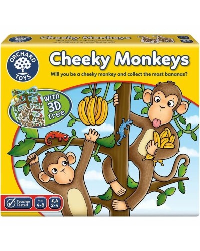 HABA Gesellschaftsspiel Obstgarten Freche Äffchen - Memo-Spiel für Kinder
