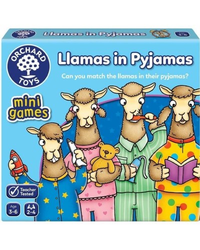 Orchard Toys Llamas im Pyjama: Lernspiel Gedächtnis & Zuordnung (FR)
