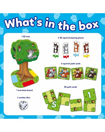 Orchard Toys Nutty Numbers : Jeu Éducatif de Nombres pour Enfants (+3 ans)
