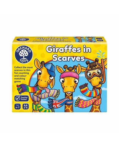Orchard Toys Giraffe mit Schal - Lernspiel für Kinder (FR)
