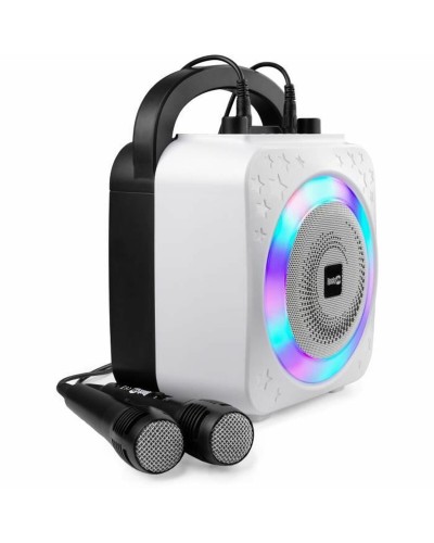 Altoparlante Bluetooth con Microfono Karaoke RockJam Disco Light RJPS150-BK