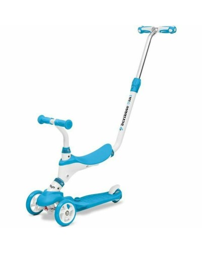 Patinete Infantil 2 Ruedas Aluminio Plegable - Rojo/Negro
