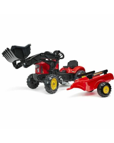 Falk Lander Z160X Trettraktor Rot - Robust & Lustig für Kinder
