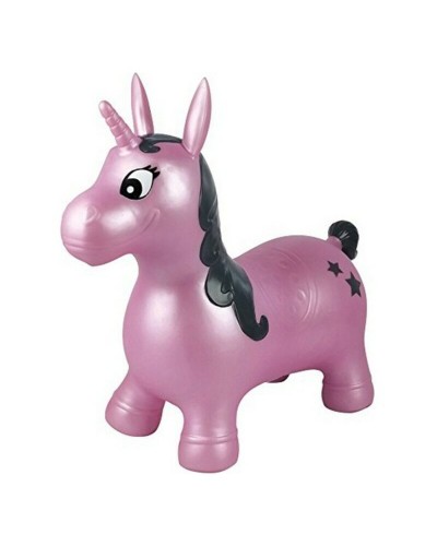 Lexibook Unicorno Gonfiabile Salterello - Cavalcabile per Bambini, Gioco all'Aperto
