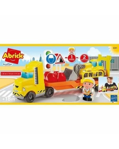 Ecoiffier Baufahrzeug LKW für Kinder - Robustes Spielzeug
