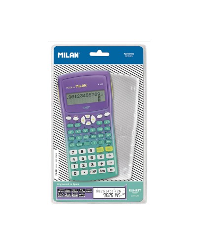 Milan M240 Sunset: Calcolatrice Scientifica - Display 2 Linee
