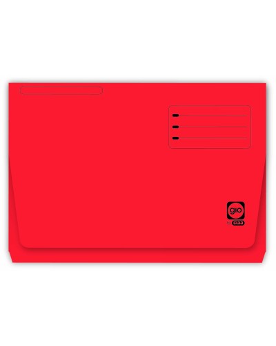 Elba A4 Filing Folder Intense Red - 25 Pcs - Ideal for Office Filing
