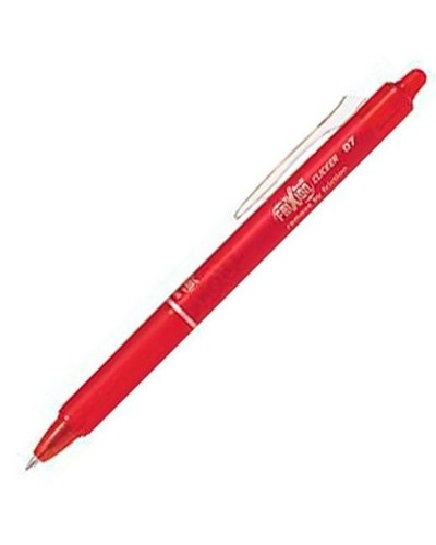 Pilot Frixion Clicker Penna Cancellabile Rossa 0.4mm - Set 12 Unità
