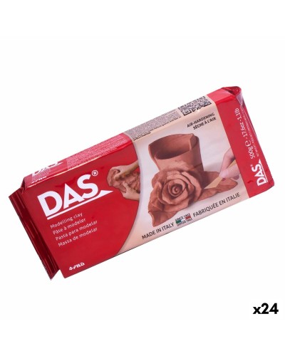 DAS Pasta de Modelar Terracota 500g - Arcilla Natural para Escultura y Manualidades
