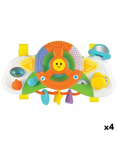 Winfun Interaktives Kinderwagen-Lenkrad - 27,5 cm - 4er-Set Lenkräder für Kinder
