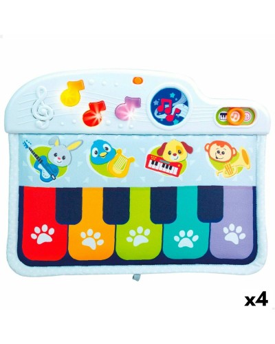 Winfun Piano Interactivo para Niños - Musical, Luces y Sonidos - 42cm - ¡Diversión!
