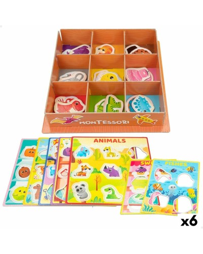 Lisciani Montessori Spiel: 61 Lernspielzeuge, Farben & Methode
