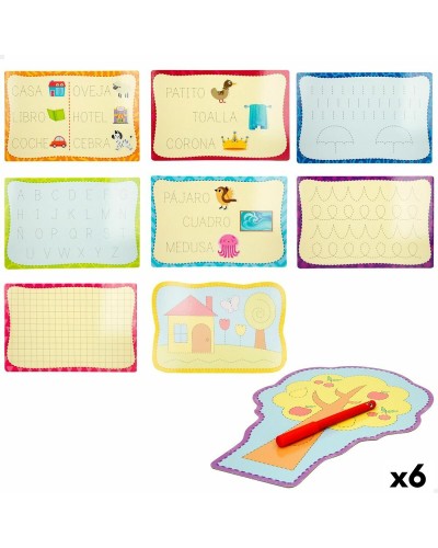 Educatief Spel Lisciani Montessori Kalligrafie (6 Stuks)