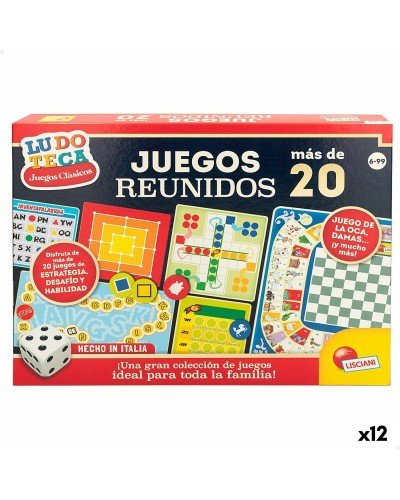 Bordspel Lisciani Juegos reunidos ES 40 x 0,1 x 33 cm (12 Stuks)